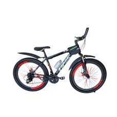 Dağ velosipedi Time TME2603QRM, qara/qırmızı