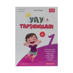 Книга İzə Nəşriyyatı Yay Tapşırıqları 1, O. Bəyov
