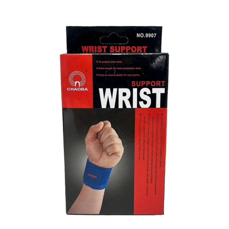 Суппорт для запястья Chaoba Wrist Support 9907, синий Суппорт для запястья Chaoba Wrist Support 9907, синий