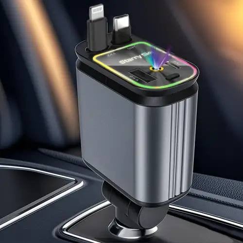 Автомобильное зарядное устройство avto256 Starry Sky 4 in 1