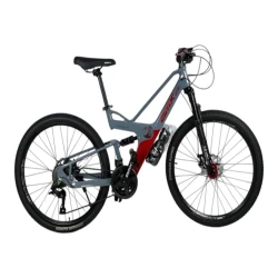 Velosiped smr494, boz/qırmızı