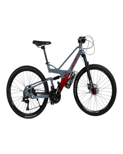 Velosiped smr494, boz/qırmızı