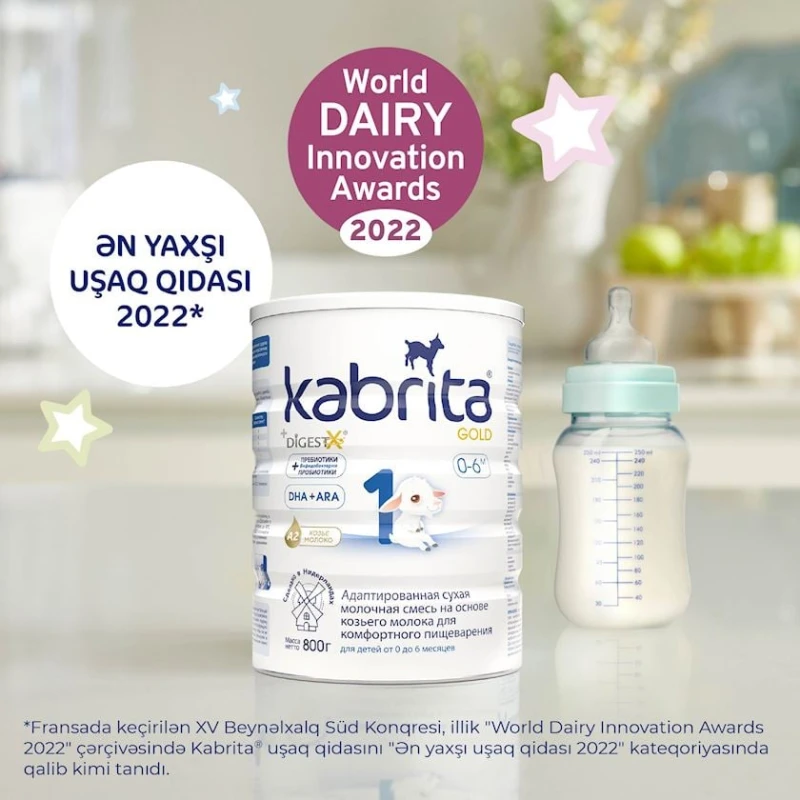 Сухая молочная смесь Kabrita 1 Gold адаптированная на основе козьего молока, от 0 до 6 месяцев, 800 г Сухая молочная смесь Kabrita 1 Gold адаптированная на основе козьего молока, от 0 до 6 месяцев, 800 г