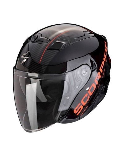 Motosikl dəbilqəsi Scorpion Exo-230 QR Black/Red, ölçü M