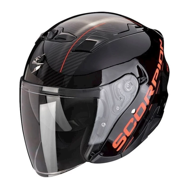Motosikl dəbilqəsi Scorpion Exo-230 QR Black/Red, ölçü M Motosikl dəbilqəsi Scorpion Exo-230 QR Black/Red, ölçü M