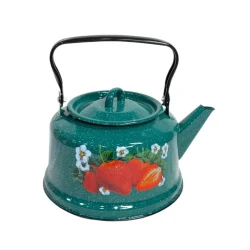 Чайник СтальЭмаль Клубника садовая В2713.Х, синий, 3.5 л