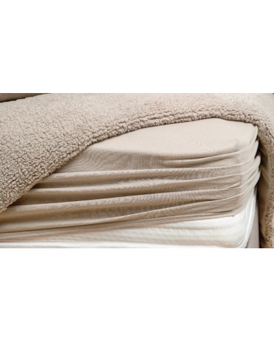 Yataq dəsti Yataş CoverMe Stone, yataq örtüyü 200x220 sm, mələfə 160х200 sm, yastıq üzü 50x70 sm (2 əd), ikinəfərlik, pambıq/poliester, bej