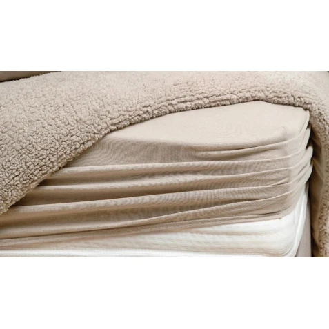 Yataq dəsti Yataş CoverMe Stone, yataq örtüyü 200x220 sm, mələfə 160х200 sm, yastıq üzü 50x70 sm (2 əd), ikinəfərlik, pambıq/poliester, bej