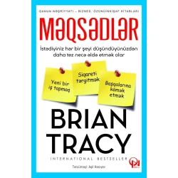 Книга Qanun Nəşriyyatı Məqsədlər, автор Brian Tracy