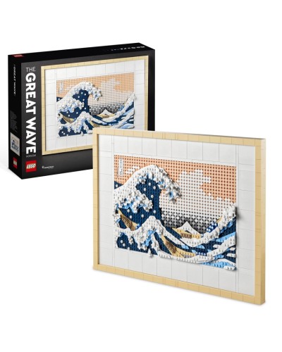 Konstruktor LEGO The Great Wave Hokusai 31208, 1810 parça, 18 yaşdan