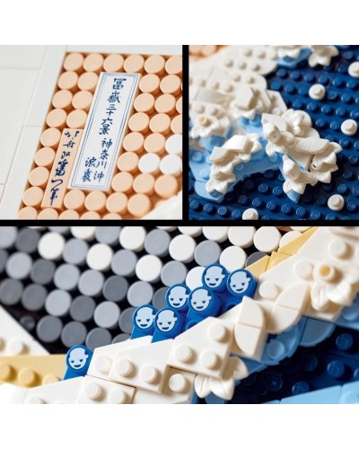 Konstruktor LEGO The Great Wave Hokusai 31208, 1810 parça, 18 yaşdan