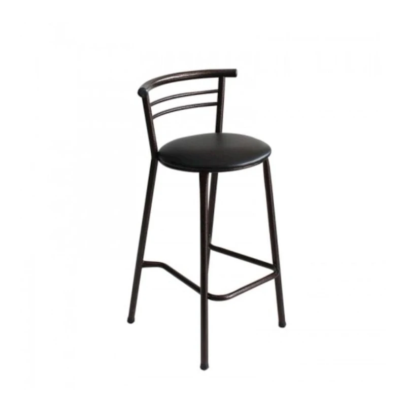 Барный стул EFM-0158, 70х38 см, нержавеющая сталь, черный Барный стул EFM-0158, 70х38 см, нержавеющая сталь, черный