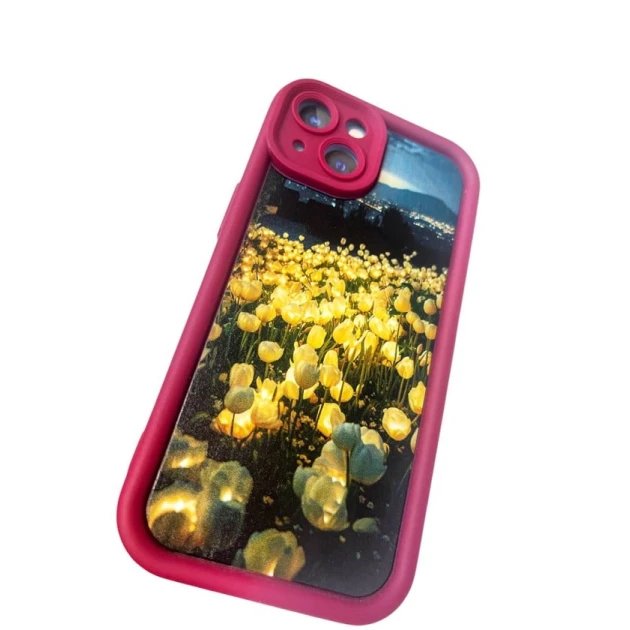 Чехол для Apple iPhone 13, декор в виде желтой розы