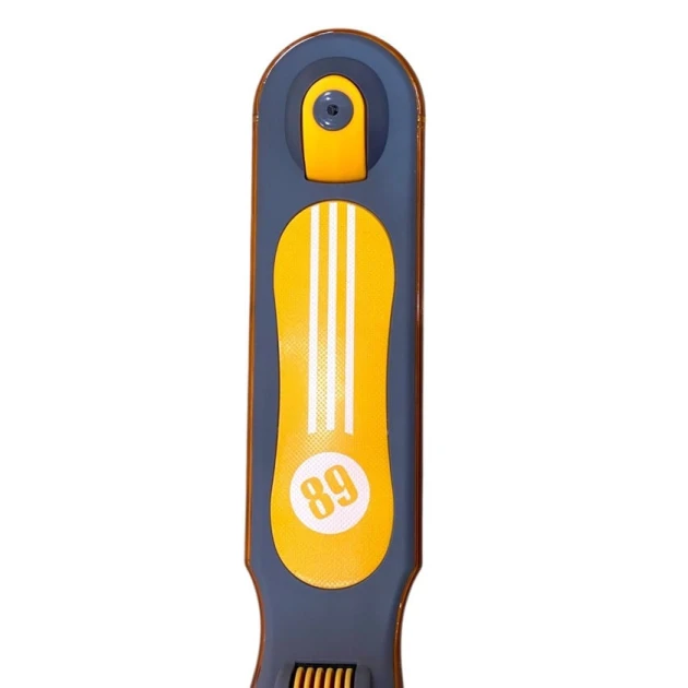 Uşaqlar üçün samokat M6746, boz/sarı