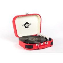 Vinil plastin pleyeri Vintage Red Exclusive
