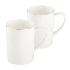 Набор кружек Gipfel Platinum 51538, костяной фарфор, белый, 450 мл Набор кружек Gipfel Platinum 51538, костяной фарфор, белый, 450 мл