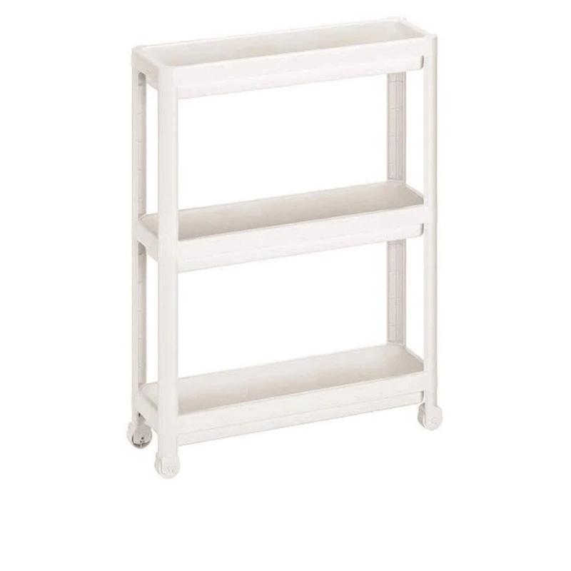 Этажерка 54×18×71 см, белый, пластик Этажерка 54×18×71 см, белый, пластик