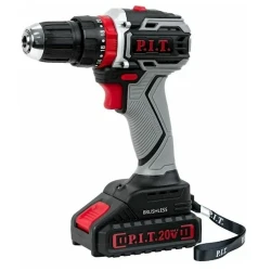Ударная дрель-шуруповерт P.I.T. PSB20H-13A, 20 V (PSR18-D4)