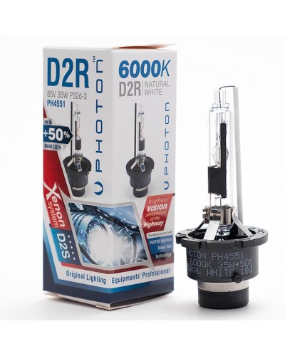 Avtomobilin işıqlandırma cihazları üçün lampa Photon D2R 6000K
