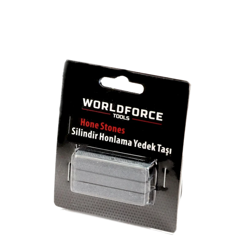 Набор запасных камней для инструмента хонировки цилиндров Worldforce 11045, 3 шт, 50-178 мм Набор запасных камней для инструмента хонировки цилиндров Worldforce 11045, 3 шт, 50-178 мм
