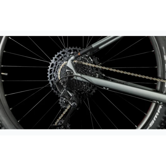 Dağ velosipedi Cube Analog, ölçü M, Flashgrey/Red Dağ velosipedi Cube Analog, ölçü M, Flashgrey/Red