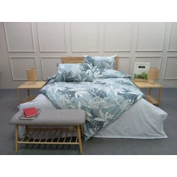 Комплект постельного белья Moon Star SHA-2946, двуспальный, пододеяльник 200х220 см, простыня 220х240 см, наволочка 50х70 см, разноцветный