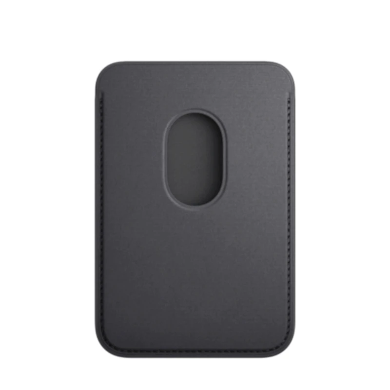 Чехол для карт Apple iPhone FineWoven Wallet with MagSafe - Black Model A3131 (MT2N3ZM/A)