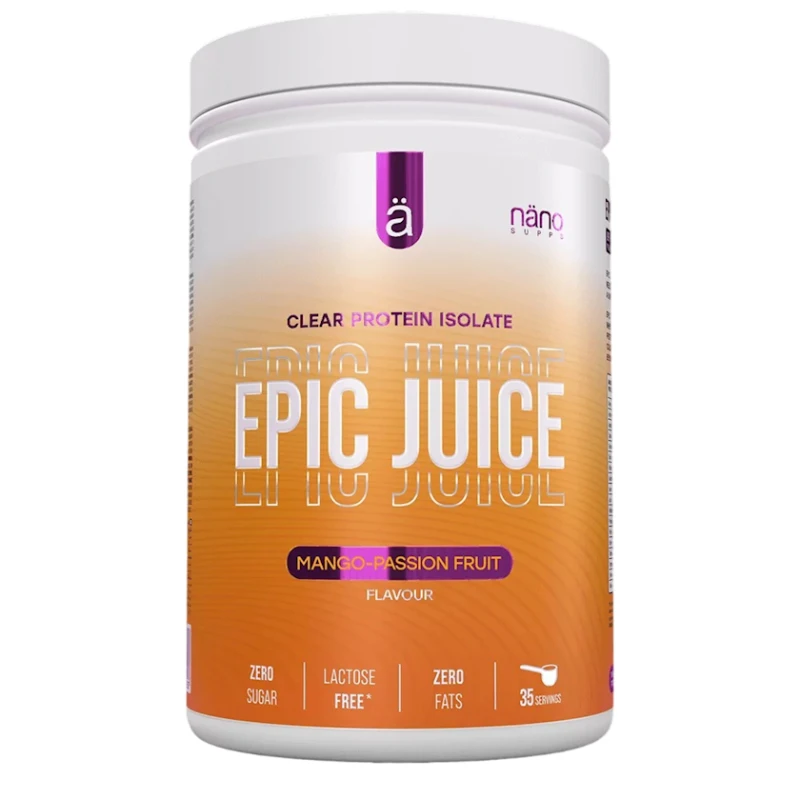 Протеин Nanosupps Epic Juice Isolate Mango, 875 г Протеин Nanosupps Epic Juice Isolate Mango, 875 г