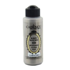 Akril boya-metallik Cadence Waterbased Gilding Paint 113 Antique Silver 120 ml
