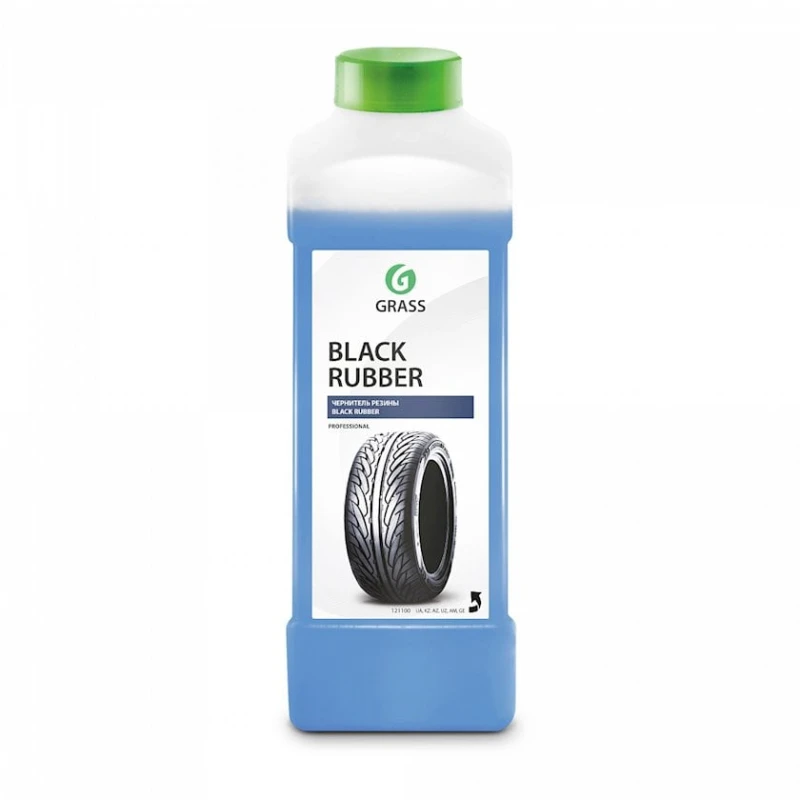 Полироль чернитель шин Grass Black Rubber 1 л Полироль чернитель шин Grass Black Rubber 1 л