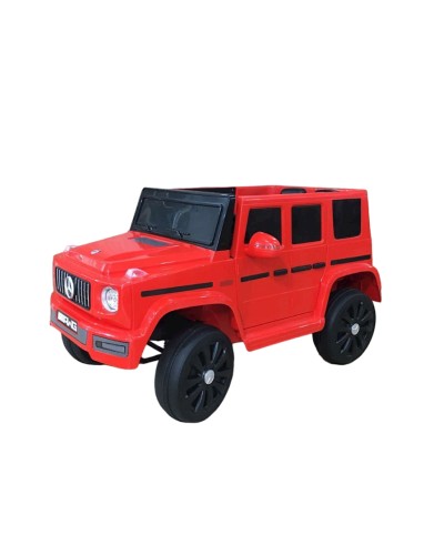 Uşaq elektrik avtomobili Mercedes-Benz AMG G65, qırmızı