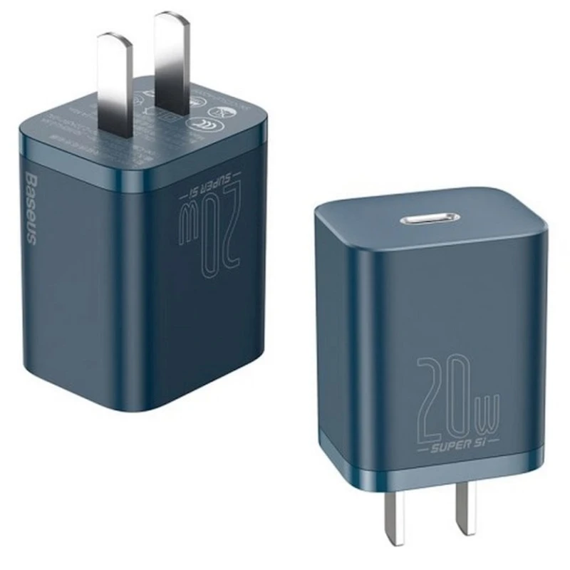 Сетевое зарядное устройство Baseus Super Si Quick Charger CN 20 W, Синий