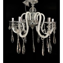 Asma çılçıraq Ağ Flaminqo 8 lampa, E14 - N AĞ FLAMİNQO-8