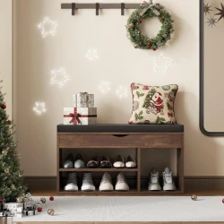 Тумба для обуви Art Mebel 50, ламинат, коричневый, 60х100х35 см Тумба для обуви Art Mebel 50, ламинат, коричневый, 60х100х35 см