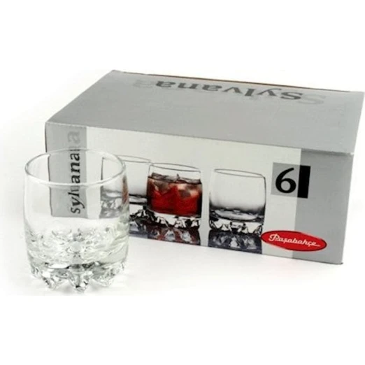 Набор стаканов Pasabahce Sylvana 42414, стекло, 200 мл, 6 шт