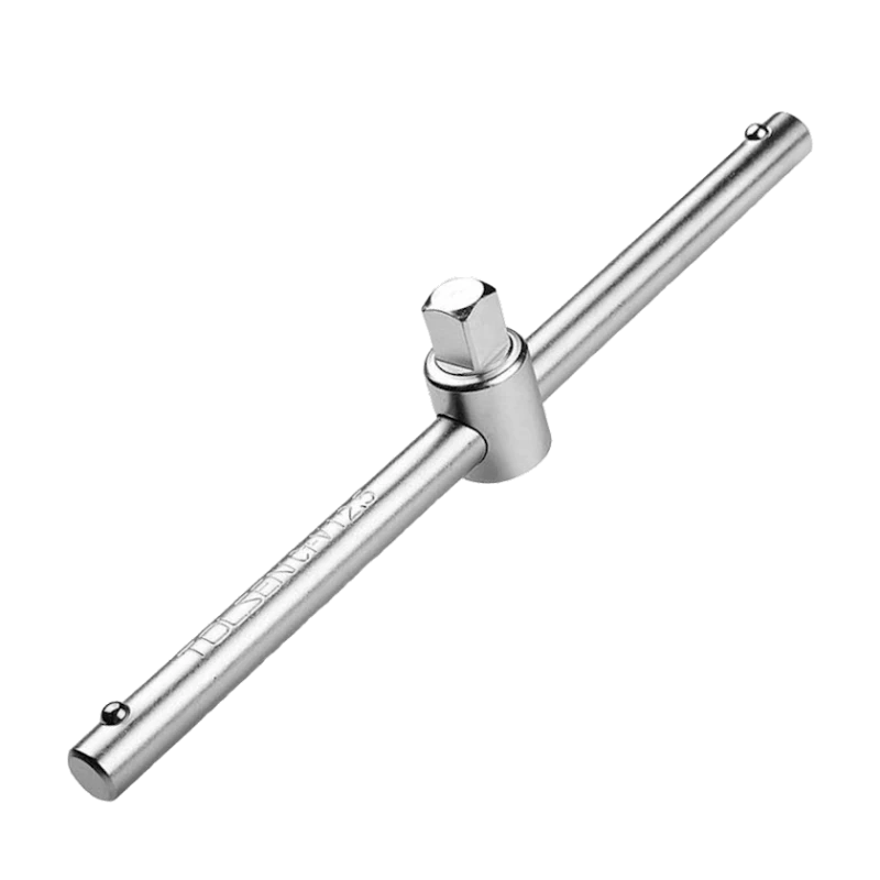 Вороток с подвижной головкой Tolsen 15129, 1/4''x115 мм, хромованадиевая сталь, серебристый Вороток с подвижной головкой Tolsen 15129, 1/4''x115 мм, хромованадиевая сталь, серебристый