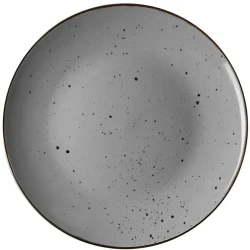Тарелка Ardesto Bagheria AR2926GREY, керамика, серая, 26 см