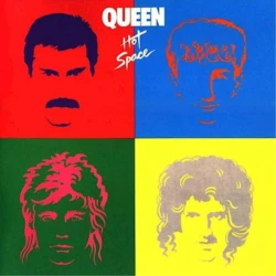 CD disk Island Records Queen Hot Space