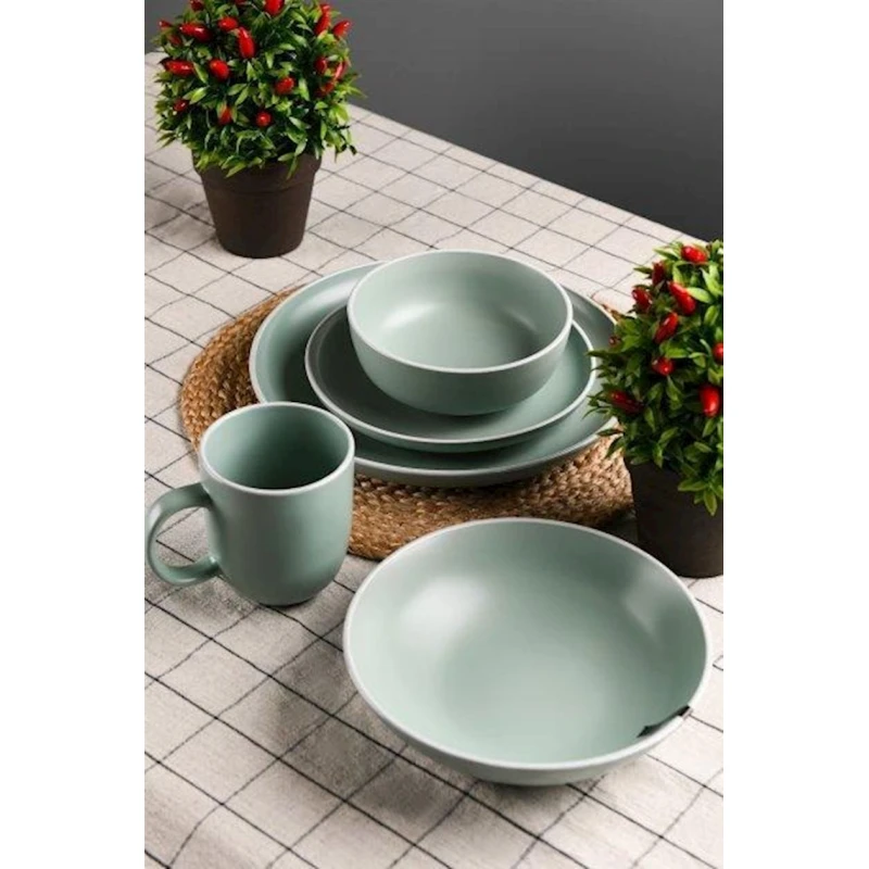 Тарелка Ardesto Cremona AR2919BC, керамика, голубая, 19 см Тарелка Ardesto Cremona AR2919BC, керамика, голубая, 19 см