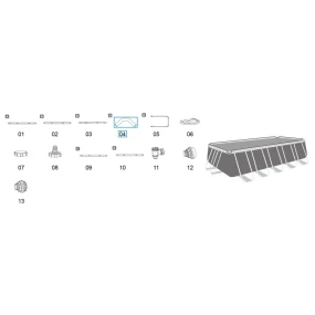 Соединитель для бассейна Bestway 6941607302132, серый Соединитель для бассейна Bestway 6941607302132, серый