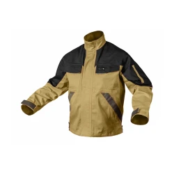 Куртка мужская Högert 97803698, коричневый, хлопок/спандекс, размер 3XL