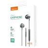 Проводные наушники Recci Metal Wired Earphone Hi-Fi Audio REP-L25