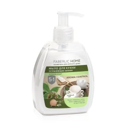 Qoxuları aradan qaldıran mətbəx sabunu Faberlic Home Aroma Control Yaşıl çay 300 ml