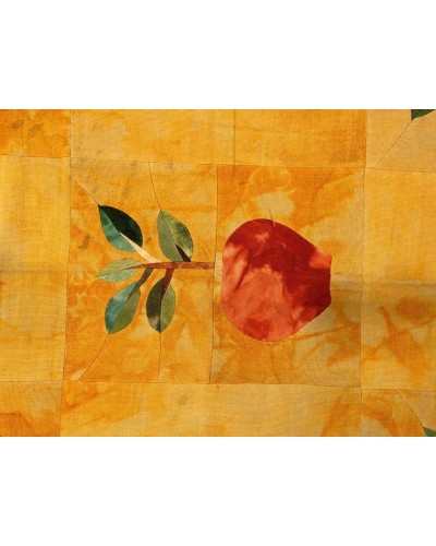 Əl işi kilim xalça Natural halı ELX09, 114х161 sm, pambıq, sarı