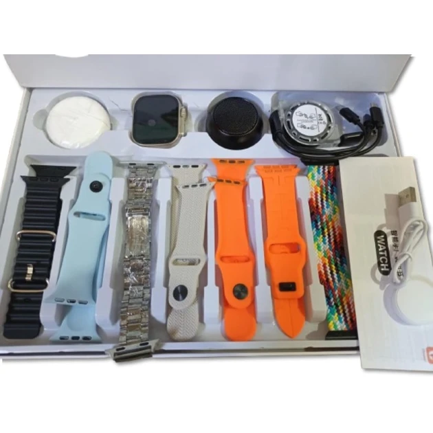 Смарт-часы Smart Watch D99 Plus + 7 ремешков + Беспроводные наушники Смарт-часы Smart Watch D99 Plus + 7 ремешков + Беспроводные наушники