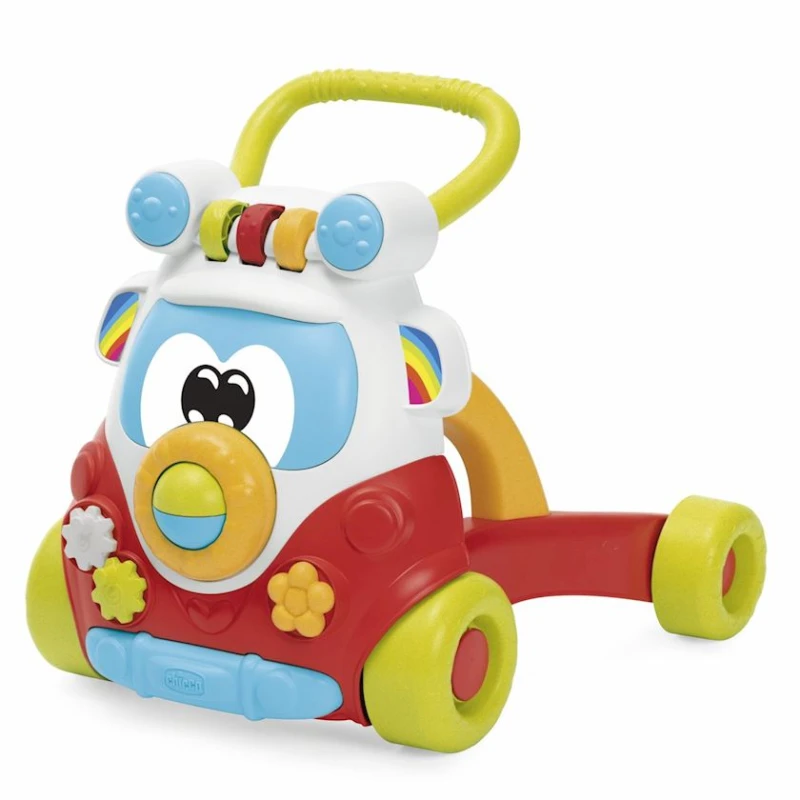 Игрушка-ходунки 2 в 1 Chicco Happy Hippy, 9+ мес