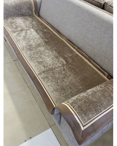 Çexol divan üçün MiraNova LQ-03, qəhvəyi