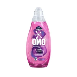 Жидкость для стирки Omo Express Fresh, для черного и цветного белья, автомат, 1.480 л, 37 стирок