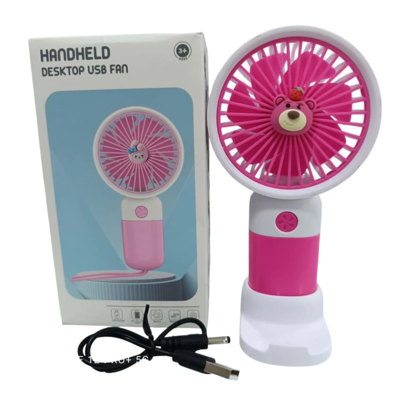 Mini ventilyator, çəhrayı