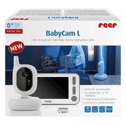 Videodayə Reer BabyCam L, ağ/boz